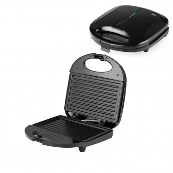 MİNİ ELEKTRİKLİ TOST MAKİNESİ 2 DİLİM  YAPIŞMAZ YÜZEY - KİLİTLENEBİLİR KAPAK 750W SSM-2588 (4887)
