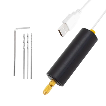 MİNİ HOBBY DRILL EL MATKABI (5 VOLT USB ADAPTÖR İLE ÇALIŞIR) (4887)