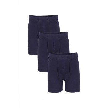 MİRAY- Erkek Çocuk 3lü Lacivert Boxer