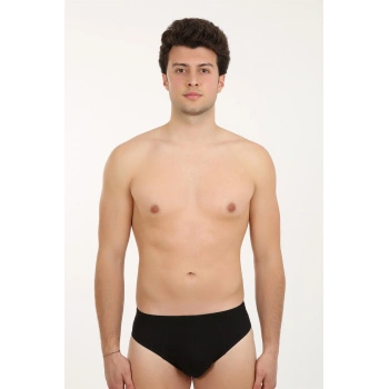 MİRAY- Erkek Likralı Slip Siyah