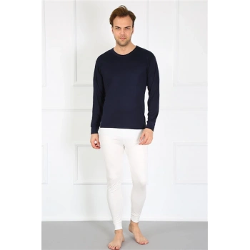 MİRAY- Erkek Pamuk Beyaz Tek Alt İçlik