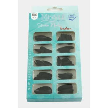 Misyul Badem Mat Takma Tırnak 100 Adet