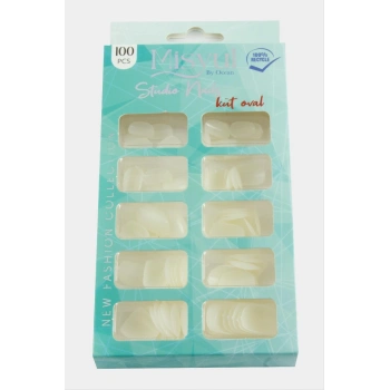 Misyul Küt Oval Takma Tırnak 100 Adet