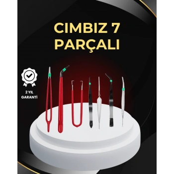 Model Yapımı Ve Anakart Tamiri İçin Hassas 7’li Cımbız Seti