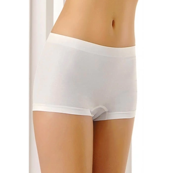 MARSİLYAN- Beyaz Dikişsiz Kadın Boxer Korse Korse - 700