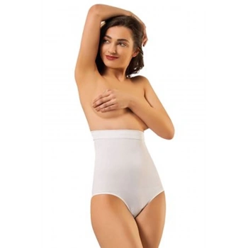 MARSİLYAN- Beyaz Kadın Dikişsiz Slip Korse - 780