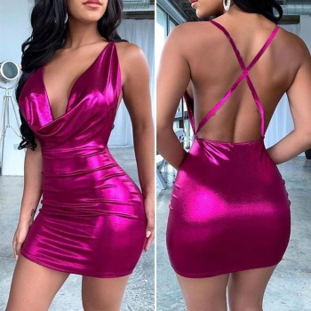 MARSİLYAN- Dekolteli Elbise