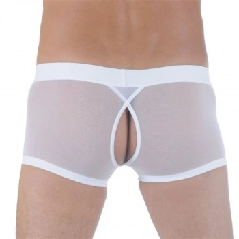 MODLİVE Don Moris DM291122 Transparan Arkası Açık Mini Boxer