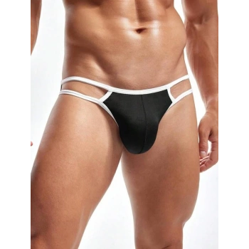 MARSİLYAN- Erkek Beyaz Biyeli Slip İç Giyim