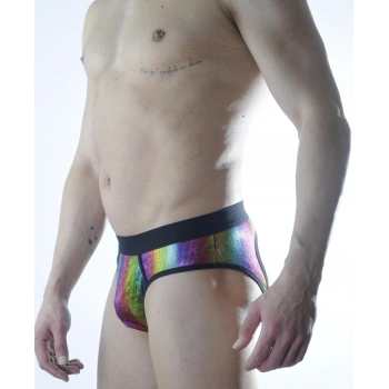 MODLİVE Erkek Fantezi Renkli Jockstrap
