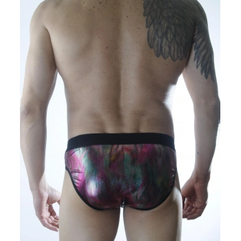 MODLİVE Erkek Renkli Fantezi Slip İç Çamaşırı