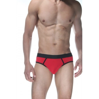 MODLİVE Kırmızı Jockstrap Fantezi İç Giyim