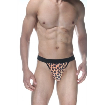 MODLİVE Leopar Erkek Tangası