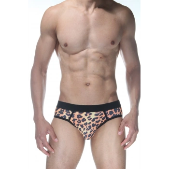 MODLİVE Leopar Jockstrap Erkek İç Giyim
