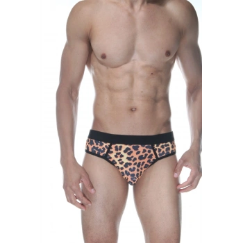 MODLİVE Leopar Jockstrap Fantezi İç Giyim