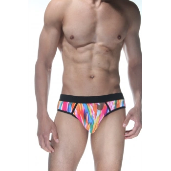 MARSİLYAN- Renkli Jockstrap Fantezi İç Giyim