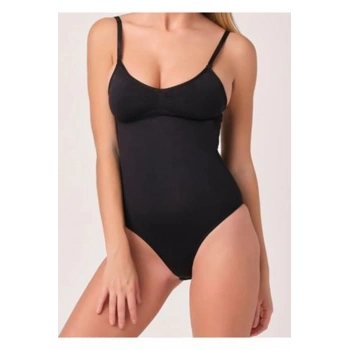 MARSİLYAN- Siyah Kancalı Dikişsiz Korse - 755