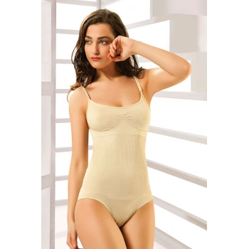 MARSİLYAN- Ten Kancalı Dikişsiz Korse - 755