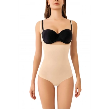 MODLİVE Ten Lazer Kesim Göğüs Altı Body Korse