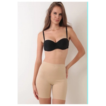 MODLİVE Ten Lazer Kesim Paçalı Korse