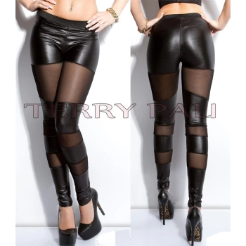 MARSİLYAN-  TP101301 Fantazi Dantel Tayt