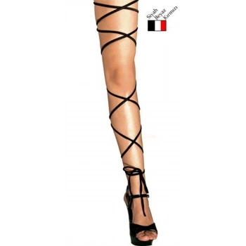 MODLİVE TSec03119 Spagetti Leg Stripe - Bacak Bağlama