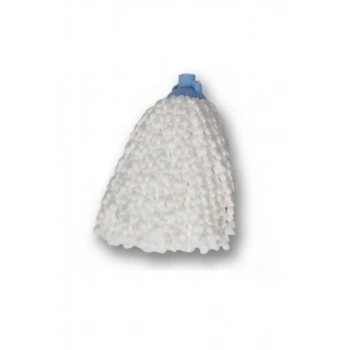 Mop Mikrofiber Beyaz Örgülü Paspas İp -MF01 mudanis
