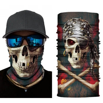 Motorcu Boyunluk Baf Buff Bandana 25x48 cm Model 2 (4887)