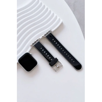 Movenchy Watch 38mm Jelly Silikon Kordon - Siyah