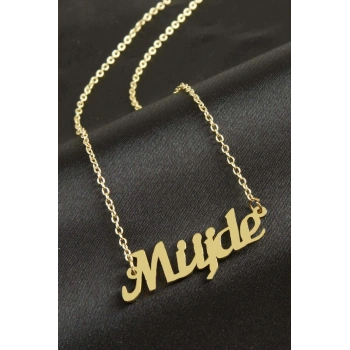 Müjde isimli kolye (Kişiye Özel)