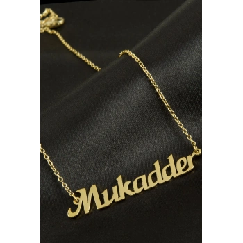 Mukadder isimli kolye (Kişiye Özel)