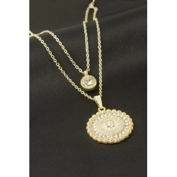 Mustafa Kemal Atatürk İkili Kolye