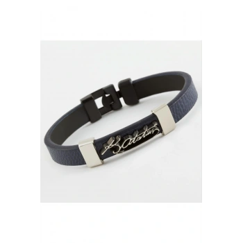 Mustafa Kemal Atatürk Kaliteli Suni Deri Bileklik