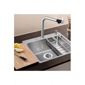 Mutfak Su Lavabo Filtresi Örgü Süzgeç Paslanmaz Çelik 7.5 cm Çap