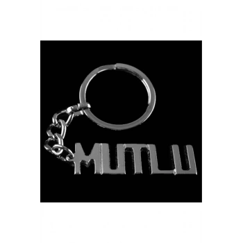 Mutlu İsimli Anahtarlık