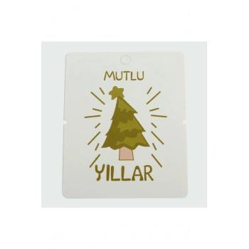 Mutlu Yıllar Bileklik Kartı 200 Adet