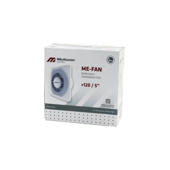 MUTLUSAN-001 211 000 120 00 00 ME-FAN 120/5&quot; BANYO TUVALET HAVALANDIRMA ASPİRATÖRÜ 15W 1900RPM 120M3/H (4887)