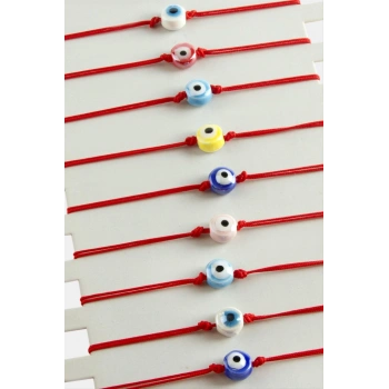 Nazar Cam İp Bileklik