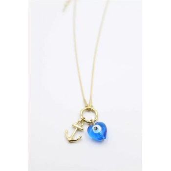 Nazar Çapa Kolye - Altın