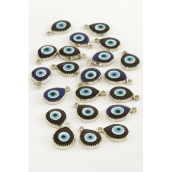 Nazar Damla Tek Kulplu Mineli Bileklik ve Kolye Ucu Aparatı 1 Adet