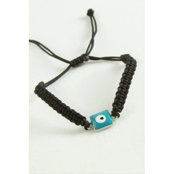 Nazar Kare Makrome İp Bileklik