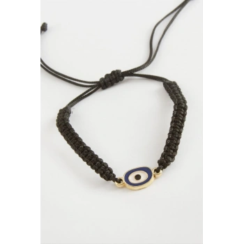 Nazar Makrome Örgülü Bileklik