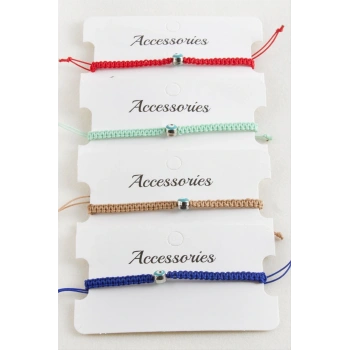 Nazar Makrome Örgülü Bileklik