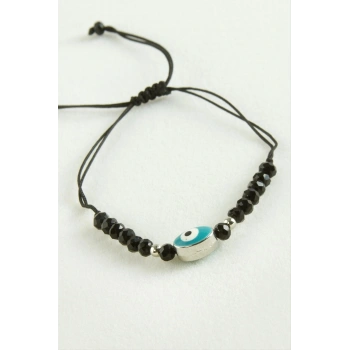 Nazar Oval Kristal Bileklik