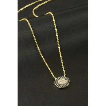 Nazar Zirkon Taşlı Kolye