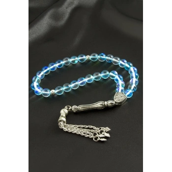 Neon Kuvars Doğaltaş Tesbih 8 mm