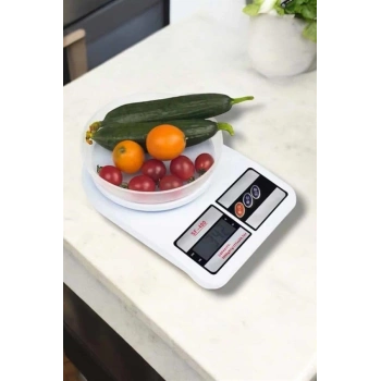 Net Lcd Ekran Ve Otomatik Kapanma Özelliği İle Uzun Ömürlü Dijital Mutfak Tartısı