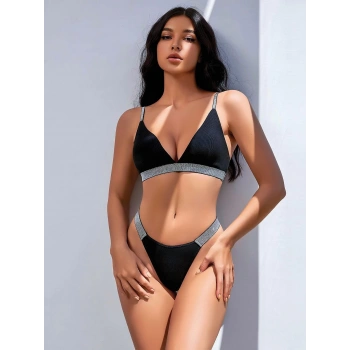 Nightlight Sim Detaylı Fantazi Sütyen Külot Takım