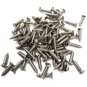 Nikel 1000 Adet Klips Vidası 2,2x9,5 mm YHB - Konik Başlı Kutu, Sandık, Ayak, Askı,  Mini Vida