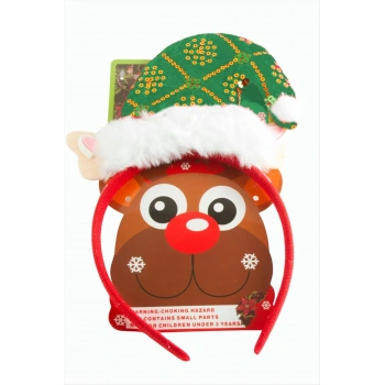 Noel Baba Şapkası Yılbaşı Taç